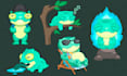 create cute character mascot illustration