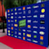 make backdrop banner, logo wall, media wall