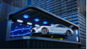 do beatify product 3d animation, 3d led billboard anamorphic animation