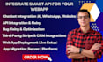 fix webapp bugs ai chatbot api integration replit webapp lovable app deployment