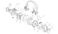 create clean 2d line art exploded views and manual style assembly diagrams