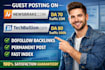 publish article on premium site, premium guest post with dofollow backlinks