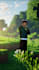 turn your photo into a cinematic minecraft edit