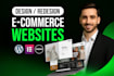 build rebuild conversion optimized ecommerce website with wordpress