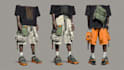 create streetwear shorts design
