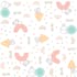 draw cute, seamless baby patterns