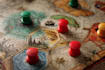 create custom board game design and card game illustration