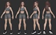 create 3d character modeling, vrchat avatar, anime 3d model,