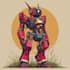 make custom robot mecha art