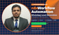 build n8n automation workflow with whatsapp lead generation and ai integration