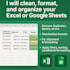 clean, format and organize your excel data