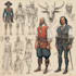 character design and concept art design