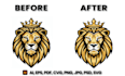 redraw, vectorize, and trace your logo to perfect HD quality