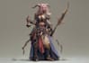 create fantasy concept art and dnd characters design