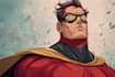do superhero cartoon character illustration comic book dc marvel comic page