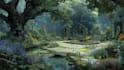 digitally paint fantasy landscape