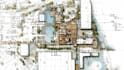 draw a map of the site plan, office, collage, school
