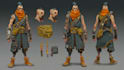 character concept art and character design