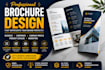 design a professional business brochure or company profile
