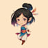 create custom art in chibi style