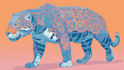 make animal illustration into pop art