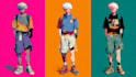 draw character in pop art anime style