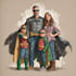 draw comic superhero pop art portrait