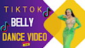 be your professional belly dancer for your dance videos