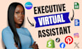 be your personal executive virtual assistant admin support data entry