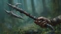 draw fantasy dnd weapon art for game