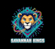 do a unique lion mascot logo with t shirt design