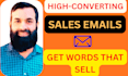 craft persuasive sales emails that boost conversions