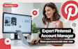 create seo optimize pins, posts, and boards for pinterest account