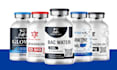 do peptide vial label, product label design, vials label design