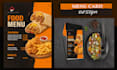design professional restaurant menu card