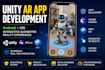develop interactive augmented reality ar app in unity for android and ios