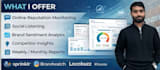 provide social listening ORM and brand sentiment analysis