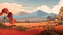 draw professional vector landscape illustration