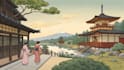 anime japanese old style design