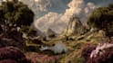 design a conceptual fantasy landscape