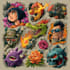 make comic cartoon anime tattoo design