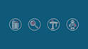create clean and modern line icons for web and print