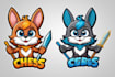 design a unique cartoon mascot logo