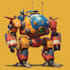draw custom mecha or robotic illustration