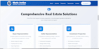 create complete modern website with clean design and user friendly layout