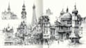 draw architecture and urban design sketches