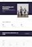 create a professional and responsive landing page