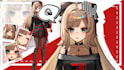 draw and rig 2d v tuber model vtuber animate character design v tuber outfit