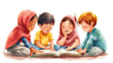 illustrate islamic children storybook illustration islamic book cover design kid
