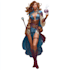 draw fantasy character illustration